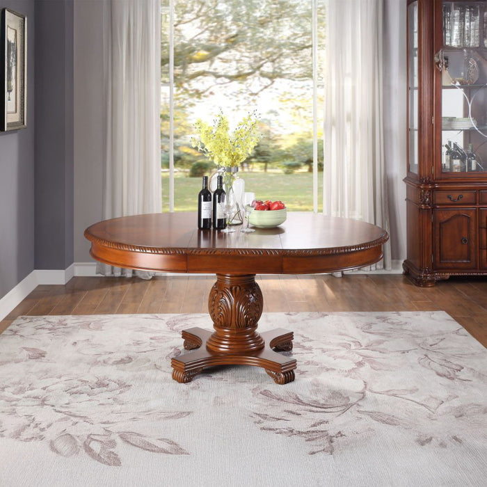 Chateau De Ville - Round Dining Table - Cherry