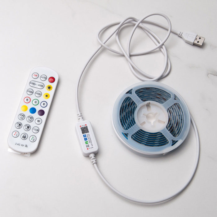 Fluted 6 Drawers Dresser, Double Dresser Chest Of Drawers, Modern Chest Of Drawers With LED, Drawer Organizer For Bedroom, Living Room, Hallway - Natural