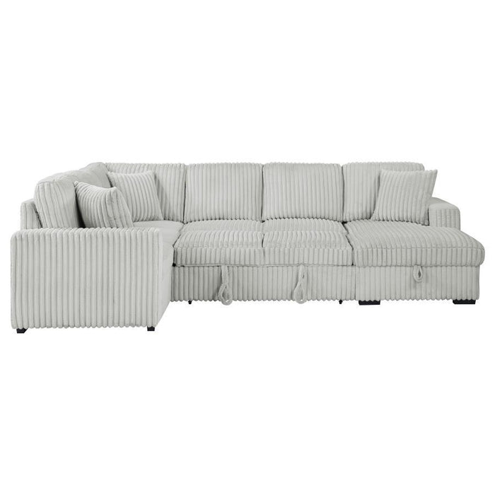 Devonshire - Sleeper Sectional Sofa Storage Chaise