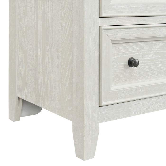 6 Drawer Chest With Knobs And Smooth Slides