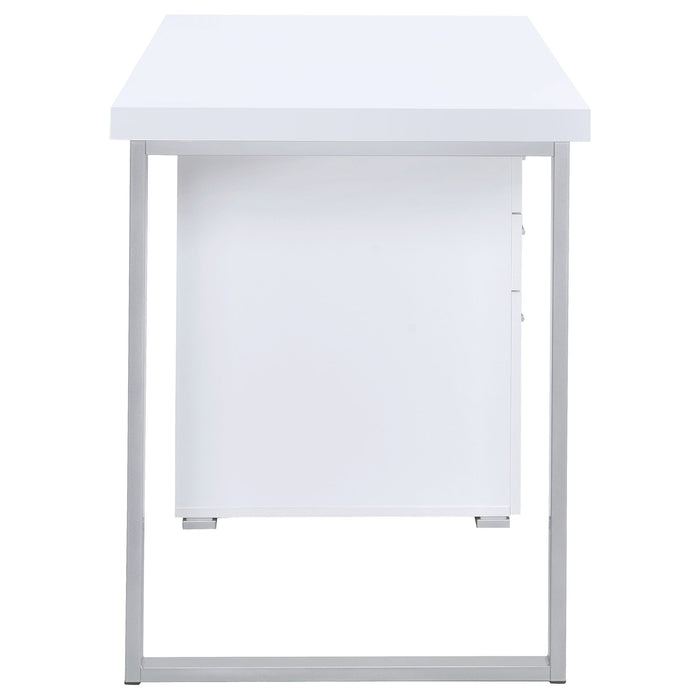 3 Drawer Reversible Office Desk