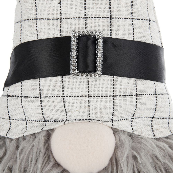 Sitting Gnome With Hat Spider, For Halloween Decor