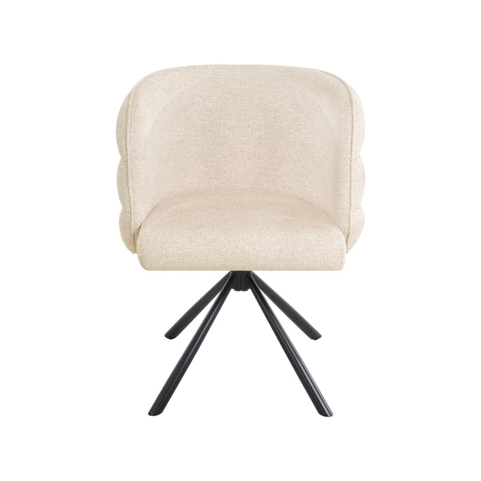 270 Degree Swivel Upholstered Desk Chairs (Set of 2)