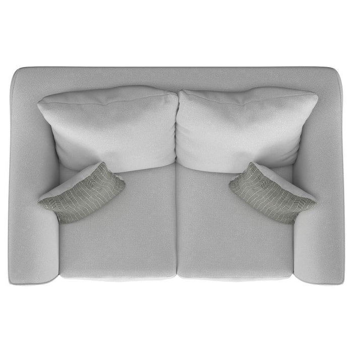 Salizar - Upholstered Flared Arm Loveseat