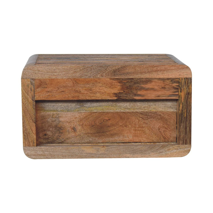 Soba - Wall Mounted Bedside Table - Beige