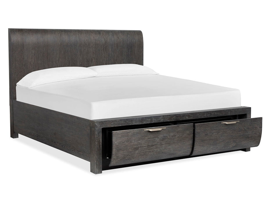 Kinsley - Panel Storage Bed