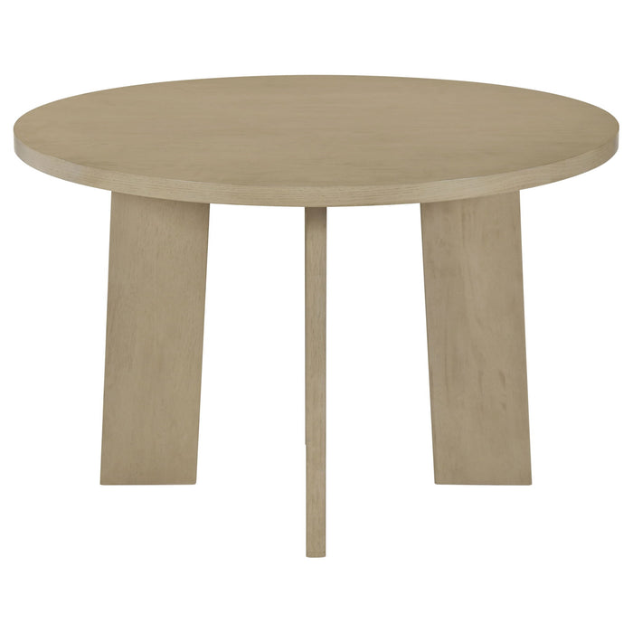 Strouse 5-piece Dining Set Black and Natural Oak