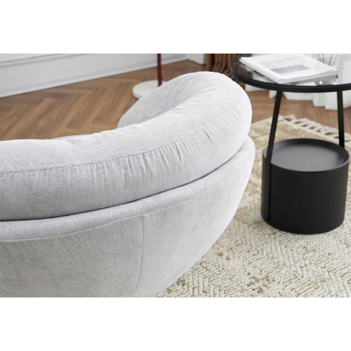 Modern Chenille Office Chair With 360 Degree Swivel