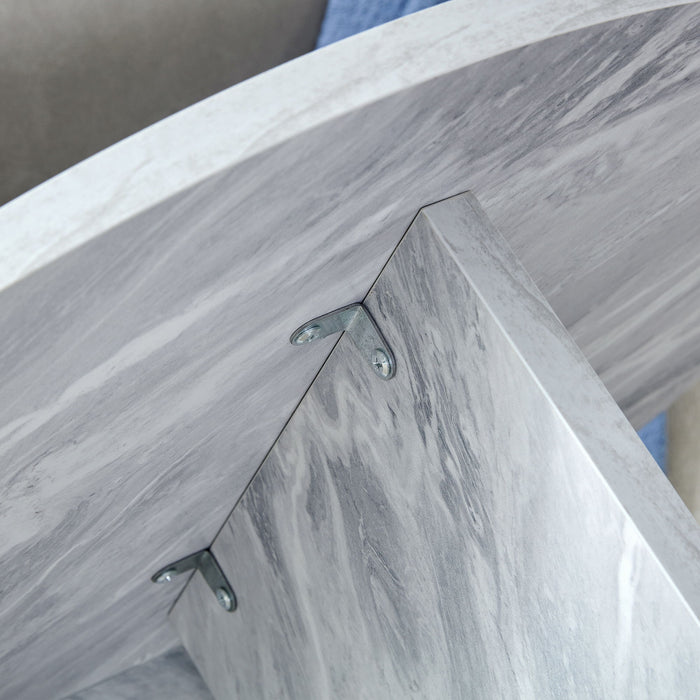 Versatile Round Coffee Table For Various Interior Styles