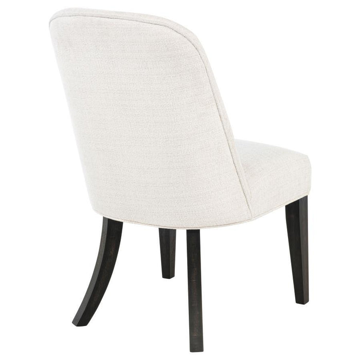 Leandro - Upholstered Dining Side Chair (Set of 2) - Cream