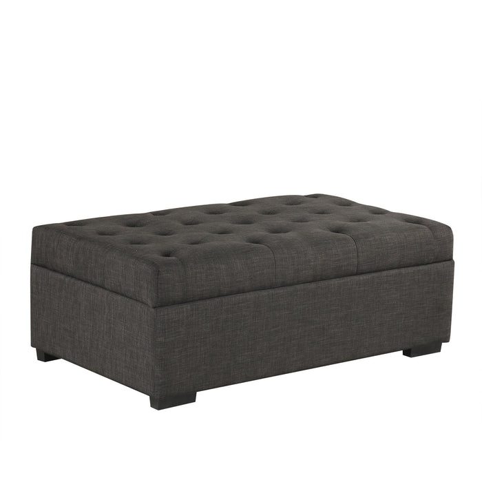 Convertible Folding Sofa Bed Ottoman With Memory Mattress And Tufted Design