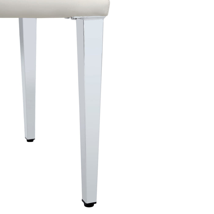 Dining Chairs With Ergonomic Buckle Backrest For Home