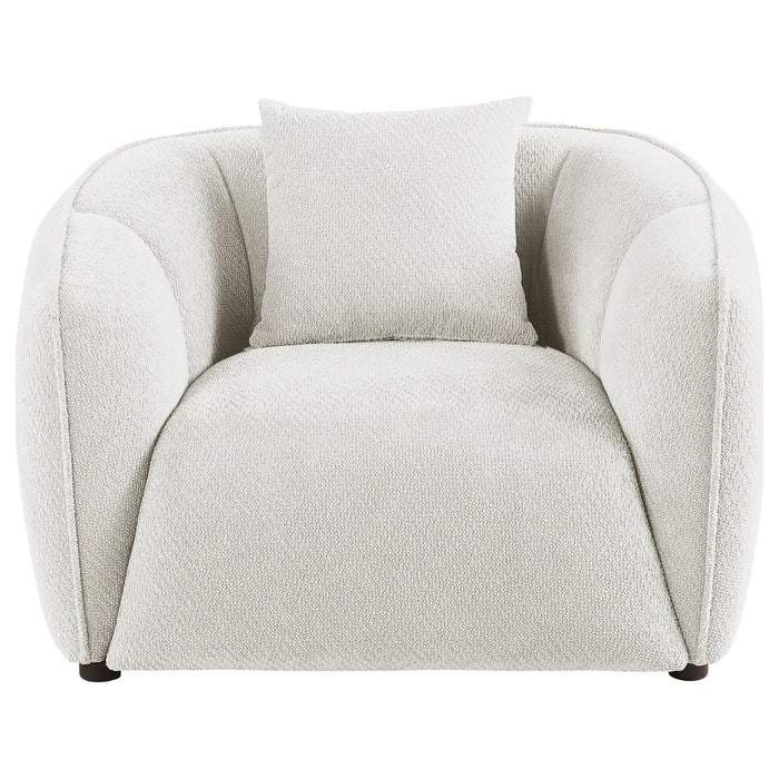 Aleisha Fabric Upholstered Accent Chair Sand