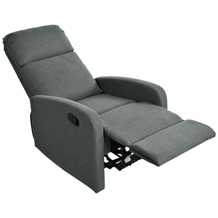 Modern Recliner Manual, Home Theater Chair With Adjustable Backrest