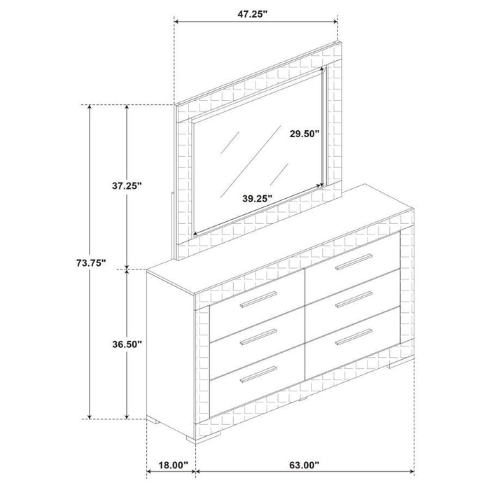 Ives - 6-Drawer Dresser