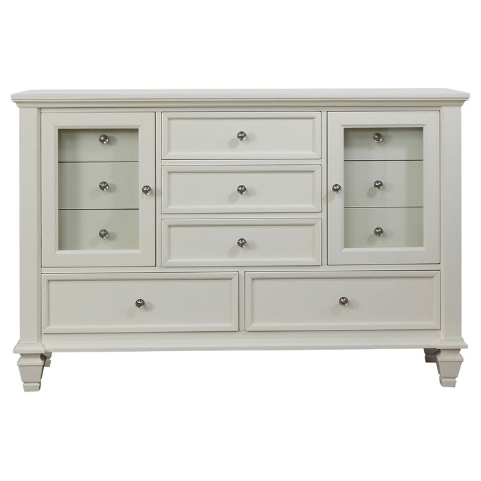 Dennis - 11 Drawer Dresser - Cream White