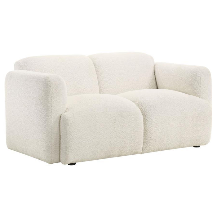 Dorset - Upholstered Round Track Arm Sofa Set