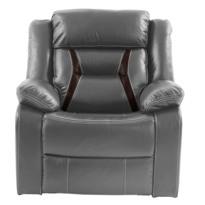Living Room Set With Pillow Armrest And Tufted Backrest