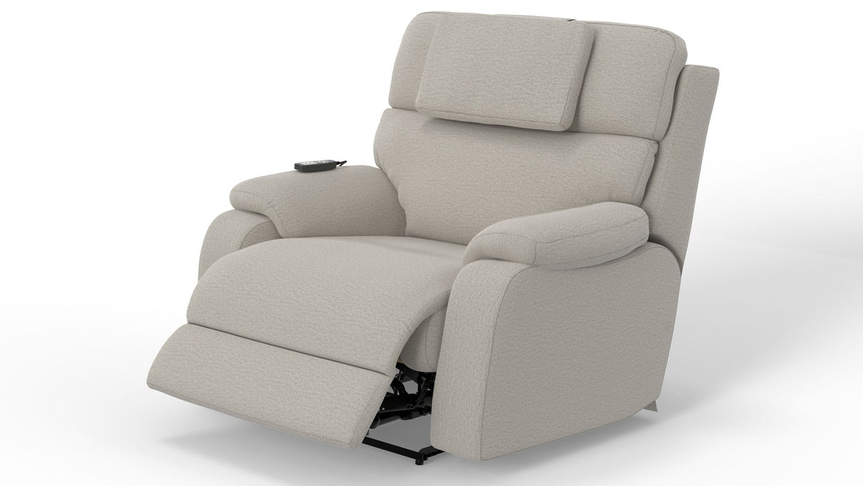 Dreamtime - 48" Power Headrest Power Lay Flat Recliner With CR3 Heat/Massage/Zero Gravity