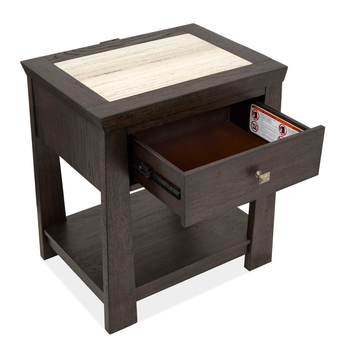 Tauren - Open Nightstand - Coffee Bean
