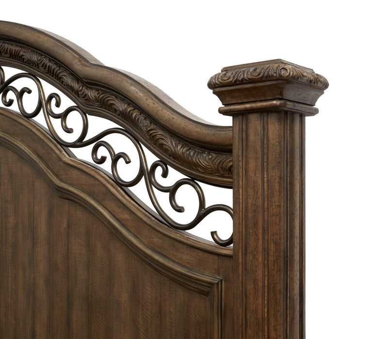 Durango - Wood Panel Bed - Willadeene Brown