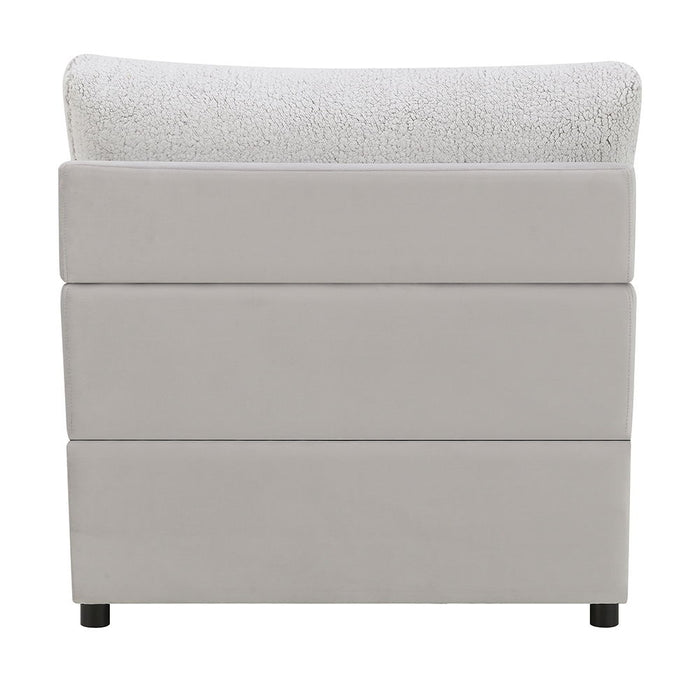 Tarrance - Modular Power Armless Recliner - Gray