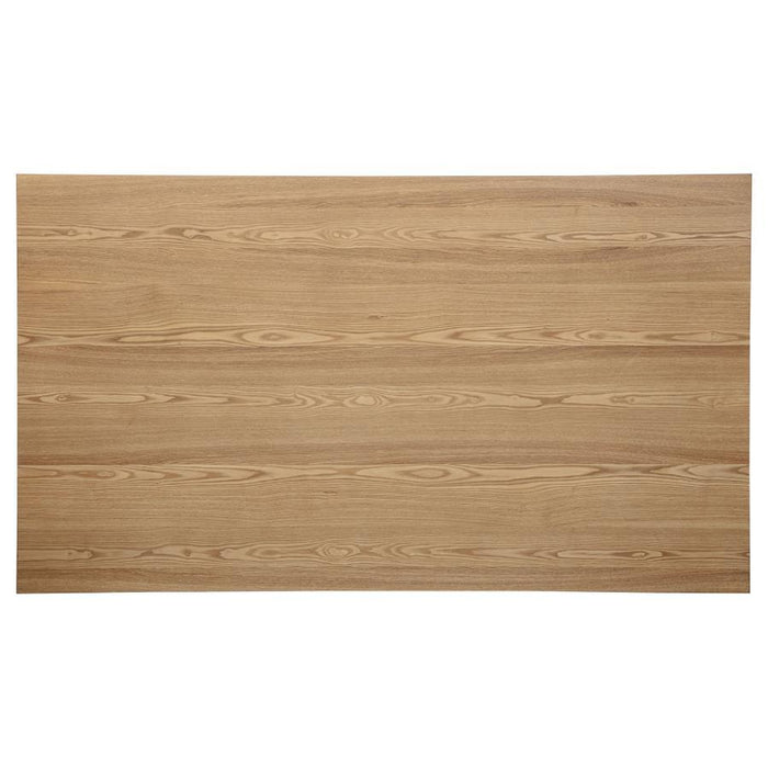 Andrews - 66" Rectangular Dining Table - Light Ash And White