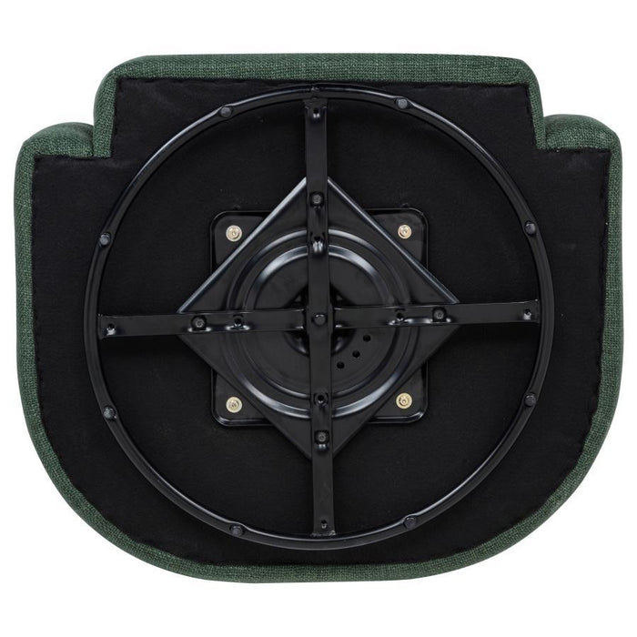 Mossbrook - Fabric Upholstered Swivel Accent Chair