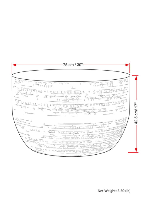 Johnsen - Handcrafted Metal Coffee Table