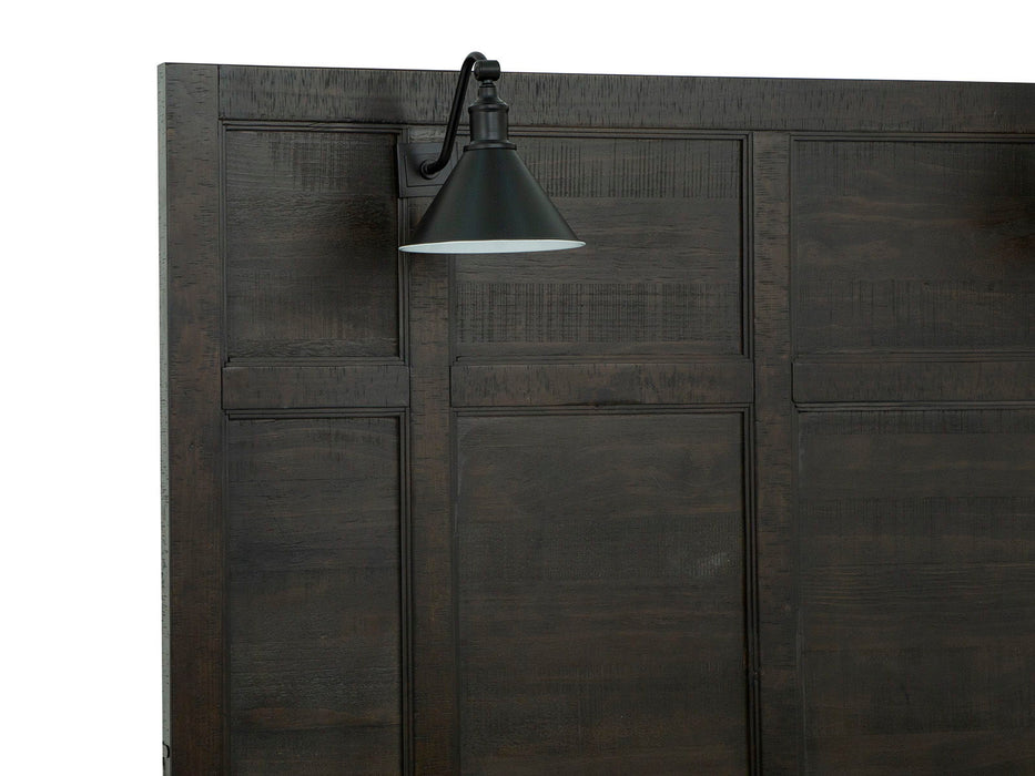 Westley Falls - Complete Lamp Panel Bed With Regular Rails