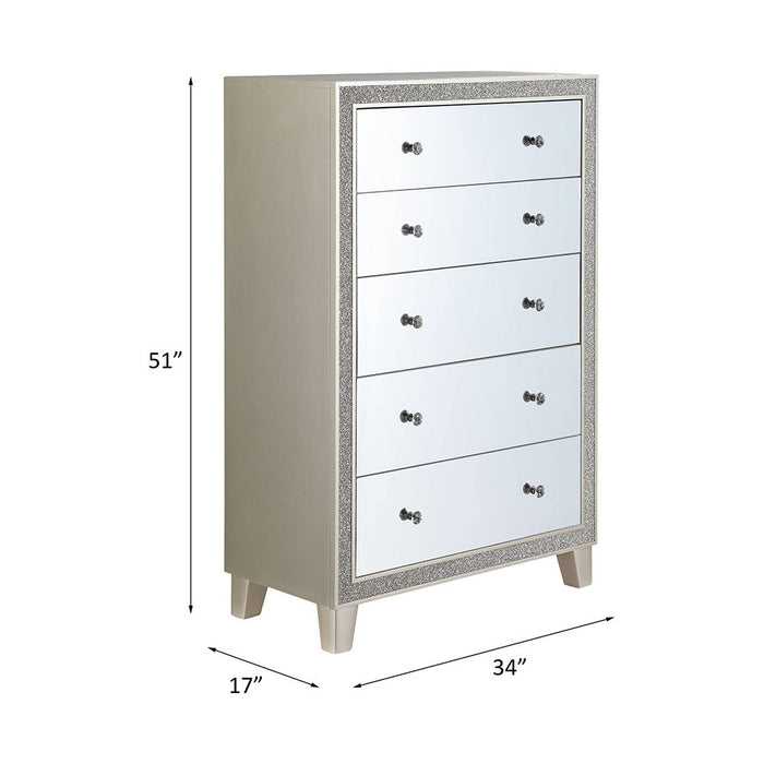 Sliverfluff - Chest - Mirrored & Champagne