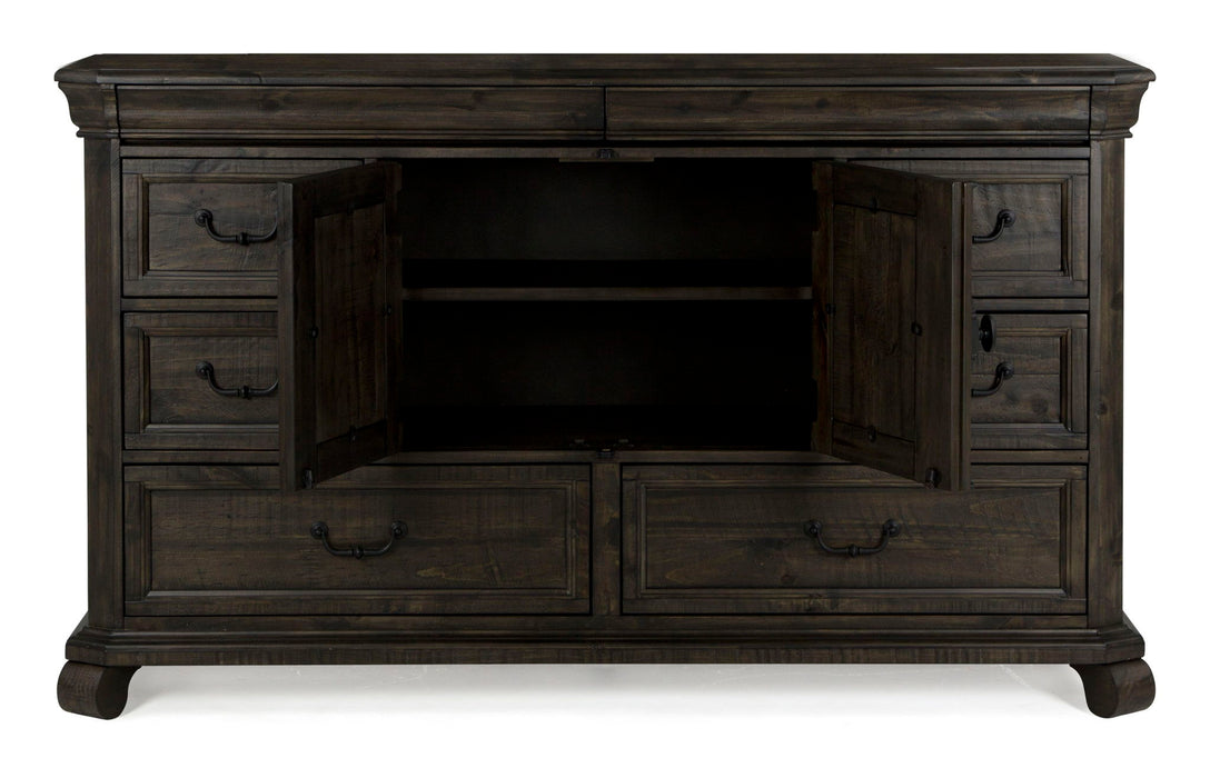 Bellamy - Drawer Dresser - Peppercorn