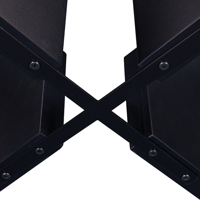 5 Piece Round Dining Table Set, Modern Table And 4 Upholstered Chairs For Dining Room