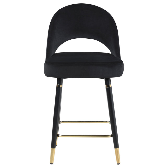 Open Back Counter Height Stools (Set of 2)