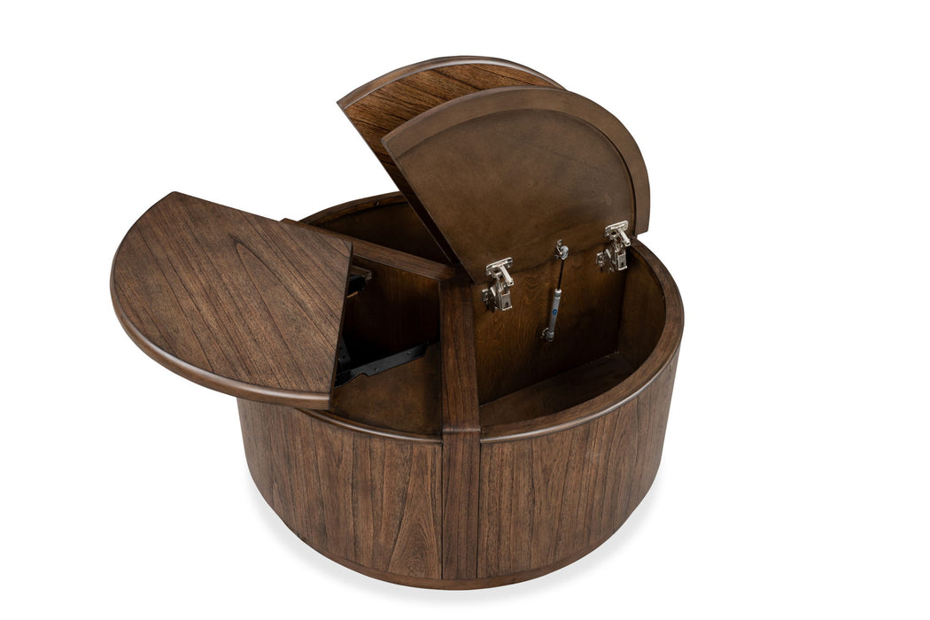 Connolly - Lift Top Cocktail Table - Brown