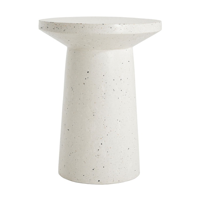 Terrazzo - Outdoor Side Table - White