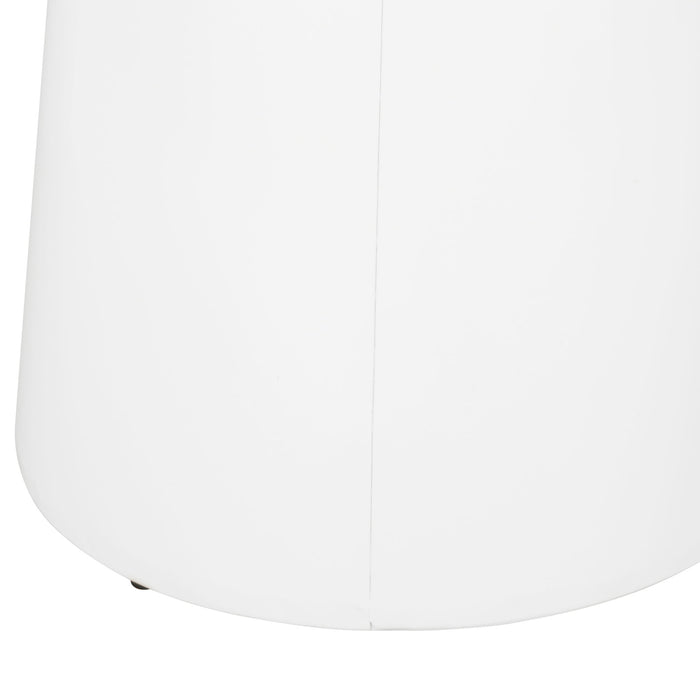 Outdoor Modern Metal End Large Table