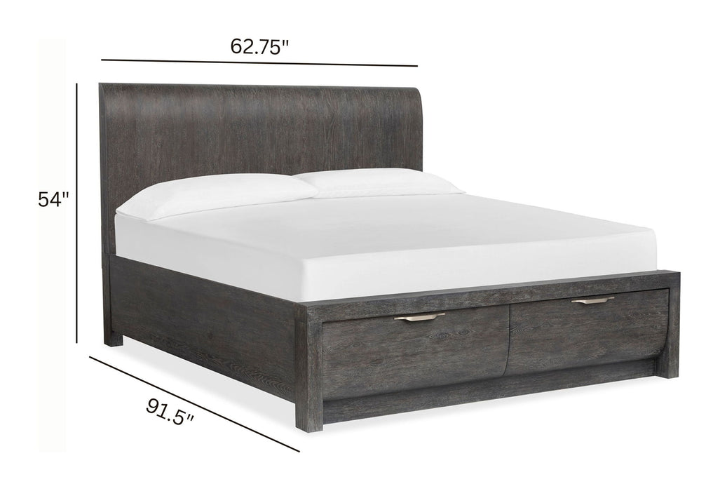 Kinsley - Panel Storage Bed