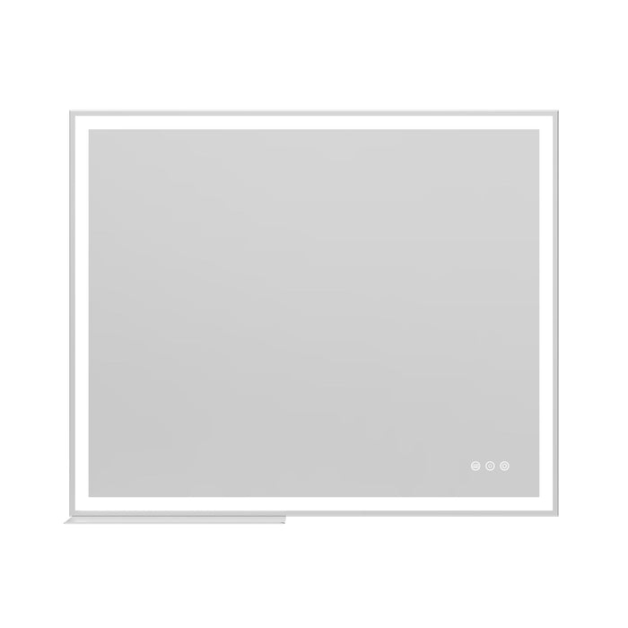 LED Bathroom Vanity Mirror Wall Mounted Adjustable White / Warm / Natural Lights Anti-Fog Touch Switch With Memory Modern Smart Large Bathroom Mirrors