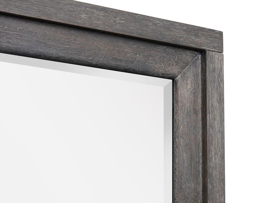 Kinsley - Portrait Mirror - Black Heron