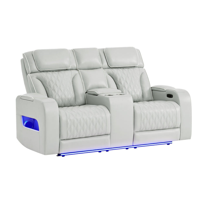 Julian - Set With Power Recliner, LED Lighting & Speaker