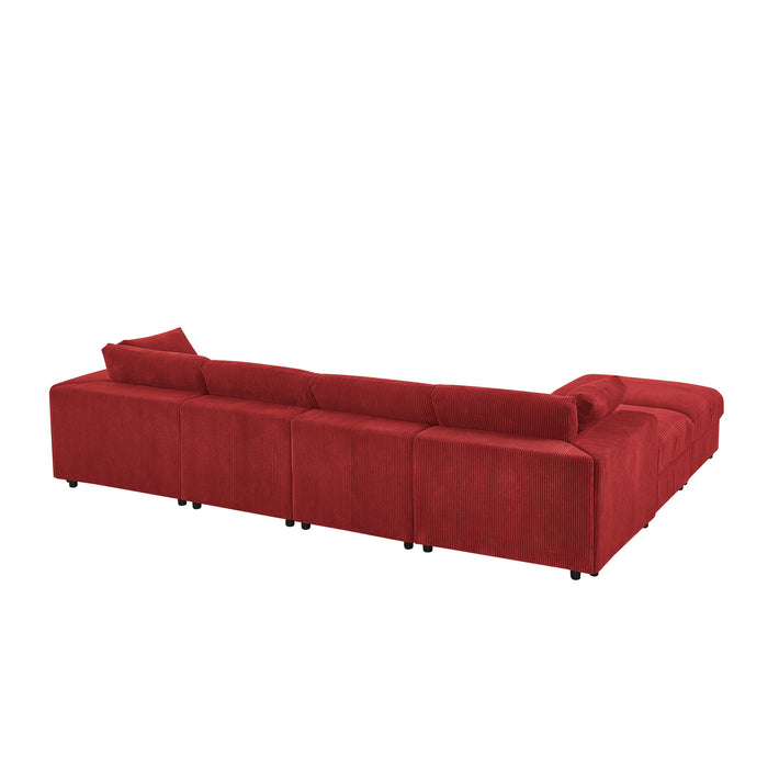 Modern Reversible Modular Sectional
