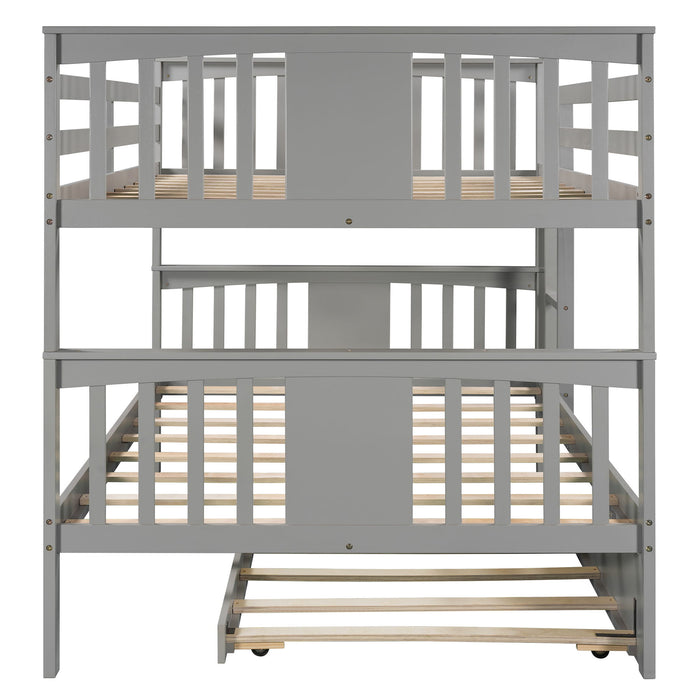 Bunk Bed With Ladder For Bedroom, Guest Room Furniture