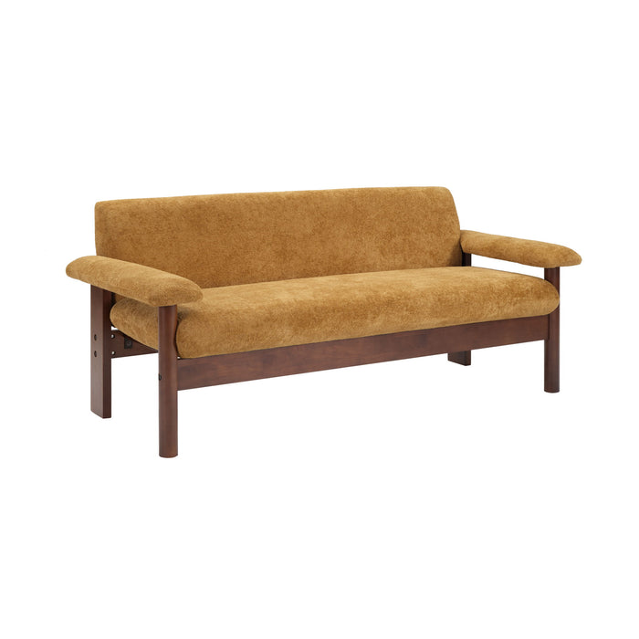 Loveseat Sofa 2 Seater Couch With Armrest Pillows