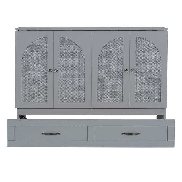 Murphy Bed With Large Drawers