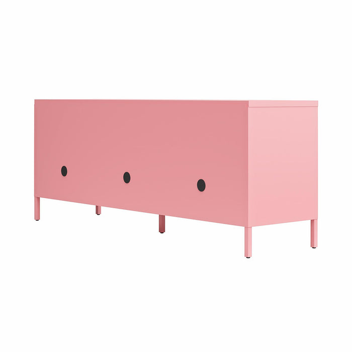 Cache - Locker Style TV Stand For TVs Up To 65" - Pink