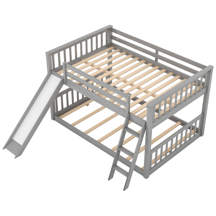 Bunk Bed & Convertible Slide And Ladder