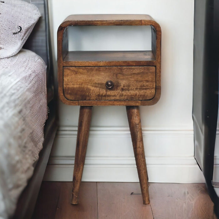 Mini Open Bedside Nightstand