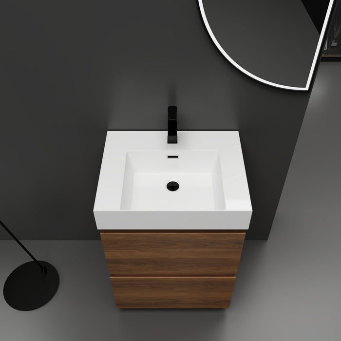 Modern Freestanding Bathroom Vanities With Single Sink Combo