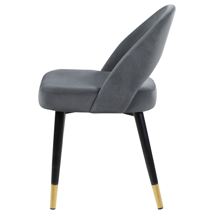 Arched Back Dining Chairs (Set of 2)